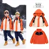Uniforme escolar para alunos do ensino fundamental Jaqueta de três peças Jardim de infância Roupas de jardim Primavera, outono e inverno Roupas de classe infantil engrossadas Três em um
