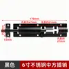 Trava de Parafuso Espessada Estilo Chinês em Aço Inoxidável Parafuso Antifurto para Porta de Armário e Janela de Melhoria Residencial Trava de Parafuso Montada na Superfície Estilo Chinês