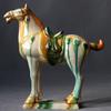 Tang Sancai Cavalo Cavalo de Cerâmica Seis Enfeites de Cavalo Presente de Artesanato para Casa Cavalo para Enfeites de Sucesso Objeto Imediatamente Rico