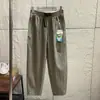 Pantalones Casuales Elásticos de Cintura Rectos de Pierna Recta para Hombres, Delgados de Verano, Estilo Montaña, Hilo Refrescante, para Deportes al Aire Libre
