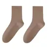 Calcetines de algodón puro para hombre hasta la pantorrilla para primavera y otoño, 10A antibacterianos, resistentes al olor, transpirables, absorbentes de sudor, calcetines de algodón, calcetines de negocios para hombre