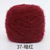 0.15kg Hilo de Terciopelo de Ardilla de Grosor Medio para Tejer Sombrero Hilo para Ramo de Flores Manta Rosa Hilo Worsted para Tejer a Mano