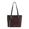 Bolso de gran capacidad para mujer, nuevo bolso cruzado casual versátil para otoño de 2026, bolso de hombro de alta gama para estudiante