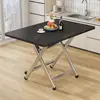 Nueva Mesa Plegable para Apartamentos de Alquiler, Mesa de Comedor para el Hogar, Mesa Portátil para Exteriores para Puestos Callejeros, Escritorio para Dormitorios