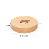 Luz de Noche Táctil de Madera DIY Base Acrílica Luminosa Luz de Noche de Madera de Caucho Base Luminosa LED Modelo de Carga