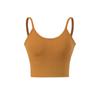 Top Tubinho Sexy Sem Alças para Garota Quente Decote U Costas Lindas Anti-Exposição Colete Esportivo Camada Base Roupa Exterior Camiseta Interna Básica