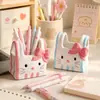 Bolso Lindo de Gato Portalápices Decoración de Escritorio de Oficina Adorno para Niños Niños y Niñas Soporte Creativo de Almacenamiento