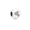 Pulsera Pandora S925 de plata de ley con cuentas clásicas de caracol, serie Di, con cuentas de animales, accesorios para hacer tú mismo.