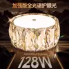 [Transfronteiriço] Novo Balcão de Bar Minimalista Estilo Chinês Quarto Mármore Cobre Total Luminária Pendente Pequena de Cabeceira com Iluminação Criativa de Jade de Espectro Completo
