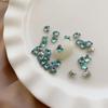 Explosiones Diamante de cristal para uñas de 5 mm Decoraciones para uñas de mariposa Nuevo taladro de fondo puntiagudo rojo neto Diamantes de imitación de color mágico transparente