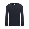 Sudadera pesada de manga larga para hombre de 300 g, camiseta de cuello redondo para otoño/invierno, prenda básica para capas, top casual simple y versátil, disponible en varios colores