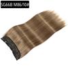Pieza de extensión de cabello europea y americana, peluca de cinco clips, pieza de peluca de cabello largo liso, pieza de extensión de cabello de peluca sin costuras, peluca de Xuchang