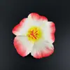Flor de Hibisco Artificial Nova Diâmetro 10cm Foto de Viagem Roupa de Banho para Praia Acessórios Criativos para Cabelo Decoração de Sala de Estar Casamento
