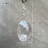 Cortina de Cuentas Colgantes de Cristal Cortina de Puerta Decoración Cadena de Cuentas para Boda Bola de Cristal con Cuentas Tira Larga de Iluminación Accesorios DIY