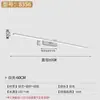Luz de gabinete de espejo minimalista nórdico, luz LED para maquillaje de baño, luz frontal para espejo de baño, aplique de pared para lavabo de tocador de dormitorio