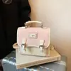 Nueva Mochila de Moda de Verano de Nicho de un Solo Hombro para Viajar con Popular Colorido Bloqueo de Color Estilo Universitario 2026