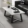 Mesa de centro para a sala de estar, mesa de centro de alta qualidade para espaços pequenos, mesa de centro com senso de sofisticação, mesa de centro simples e moderna