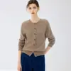 Suéter de cashmere leve e macio com capuz e trança para mulheres, pulôver de corte solto para outono e inverno
