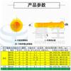 Tubo de Expansión de Plástico Croaker Amarillo Pequeño Una Pieza Lote Mínimo Tapón de Goma de Expansión de Nylon Tubo de Expansión Partículas de Goma de Expansión Peng 6Mm6Cm M8