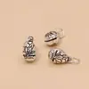 Acessórios de Pulseira de Prata Esterlina 925 Estilo Retro Tailandês Atacado Acessórios DIY Lotus Gota d'Água Sino Acessórios de Colar de Mão Pingente