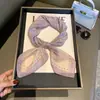 Pañuelo Cuadrado Estilo Nuevo 2026 con Diseño Floral Cachemir, Bufanda de Cuello Transpirable de Algodón y Lino Artística y Fresca, Protector de Cuello Suave y Amigable con la Piel