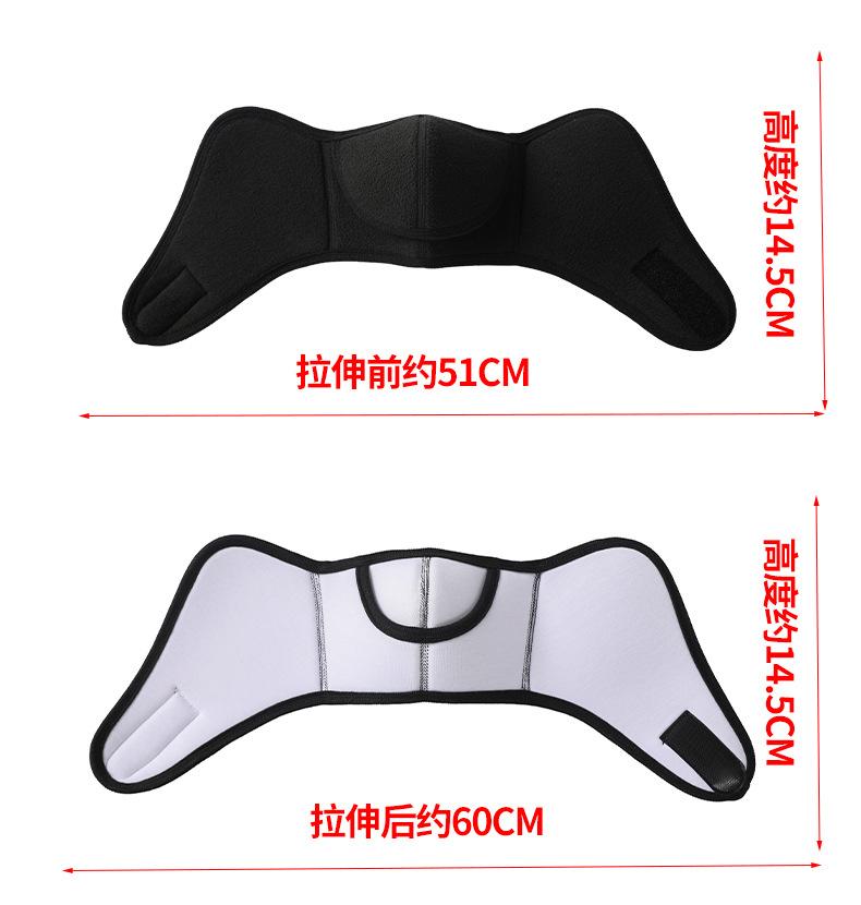灯心绒开鼻口罩_08