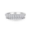 Anillo cuadrado pequeño de azúcar plata esterlina S925 anillo femenino circón taladro de alto carbono Europa y Estados Unidos transfronterizo cuadrado anillo de bolsa cuadrada al por mayor
