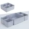 Nueva caja de almacenamiento de fieltro de Amazon caja de almacenamiento integrada cajón almacenamiento caja de almacenamiento para el hogar traje de almacenamiento