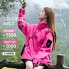 Chamarra cortavientos impermeable tres en uno estilo Luotuo para exteriores para mujer, abrigo de trabajo para empresa para hombre, LOGOTIPO personalizado