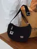 Moda de Verano Tela de Nylon Color Sólido para Mujer 2026 Gran Capacidad Fresco Nuevo Estilo Simple Casual Bolso de Hombro Cruzado tipo Almohada