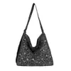 Bolsa Tote con Estampado de Leopardo Retro y Estrellas 2026 para Mujer, Gran Capacidad, Bolso de Hombro Estilo Casual, Bolso Cruzado Casual para Estudiantes y Viajes Diarios