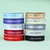 Cinta Ensanchada, Cinta de Colores, Cinta de Satén, Caja de Regalo, Empaque de Flores, Caja para Pasteles, Cinta Adhesiva de Embalaje, Cinta de Satén con Borde de 2.5 cm