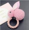 Celebridade da Internet K-Style de Tiara de Cabelo de Coelho Grampo de Cabelo Elástico de Cabelo de Coelho de Pelúcia Fofo Pequeno Fresco Coração de Menina Tiara de Cabelo