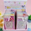 FDF88-003 Pegatina Luminosa para Uñas Anaglifo 48 en Caja Uñas Estereoscópicas para Disfraz de Niños Pegatina para Uñas Anaglifo