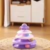 Giroscopio Original de Pulpo Gato Juguete Divertido para Gato Pluma de Resorte Palo Divertido para Gato Gatito Automasturbación y Alivio del Aburrimiento Juguete para Gato Mascota