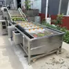 Máquina de Limpieza con Burbujas de Medicina Herbal China, Equipo de Limpieza con Spray de Dátiles Rojos y Bayas de Goji, Máquina de Limpieza Totalmente Automática para Eliminación de Residuos de Pesticidas con Ozono