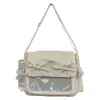 Bolso de axila de nicho estilo coreano nuevo con diseño de lazo plisado, bolso de mano para mujer, bolso de hombro, bolso con forma de nube, bolso cruzado