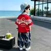Conjunto de Verano para Niños Medianos y Grandes Camiseta Nueva Ropa Infantil Niños Niños Alas T Personalizado Moderno Genial Pícaro Guapo Conjunto Dropshipping