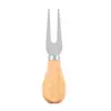 Cuchillo y Tenedor para Queso Set de 4 Piezas Acero Inoxidable Cuchillo para Mantequilla Exquisito Cuchillo para Queso Infantil Cuchillo para Crema Cuchillo para Pizza Vajilla Estilo Occidental