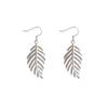Pendientes Elegantes de Hoja Coreanos, Inteligentes, Frescos y Sencillos, Ganchos para Orejas de Hoja, Accesorios Literarios, Pendientes para Mujeres, Nuevo Estilo Coreano