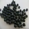 Venda Direta da Fábrica Contas Acrílicas Pretas Fosqueadas Contas Fosqueadas Multiespecificação Acessórios para Miçangas Manuais DIY Joias Atacado
