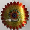 Sino de Vento Criativo Giratório Transfronteiriço Decoração Mandala Amazon para Pátio Jardim Colorido Giratório de Vento Giratório de Metal