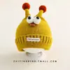 Touca de Bebê Inverno Estilo Coreano Touca de Tricô Fofa e Super Fofa Aconchegante Quente à Prova de Vento Touca de Lã para Meninos e Meninas