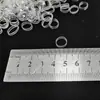 Elástico de Borracha Transparente de TPU Resistente à Temperatura e Altamente Elástico, Anel de Borracha Pequeno Branco Industrial Resistente ao Envelhecimento, Atacado no Local Rohs