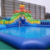Fabricante Personaliza Tobogãs Infláveis Grandes, Equipamentos de Diversão ao Ar Livre, Piscinas Móveis, Pistas de Obstáculos Aquáticos e Parques Aquáticos