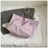 Bolsa Tote Nueva de Verano 2025 Estilo Coreano de Nicho Bolsa de Lona de Gran Capacidad para Mujer Bolso de Mano de Nicho Ins Bolso de Hombro