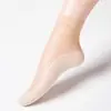 Calcetines Finos de Hilo de Acero para Primavera y Verano, Calcetines Cortos al por Mayor, Calcetines para Mujer, Medias de Seda Anti-enganche, Calcetines Cortos de Seda para Mujer