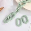 20*31mm Cadena de Plástico Hebilla Oblicua para Cadena Colgante DIY Cadena para Bolsa Teléfono Llavero Accesorios Accesorios de Joyería