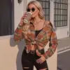 2026 Amazon Europa y América comercio exterior transfronterizo otoño nuevo camisa casual de cuadros suelta con botones de manga larga para mujer