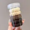 Elástico de Cabelo Maillard de Alta Qualidade para Mulheres, Corda de Cabelo Estilosa, Anel de Cabelo Elástico Durável Tendência